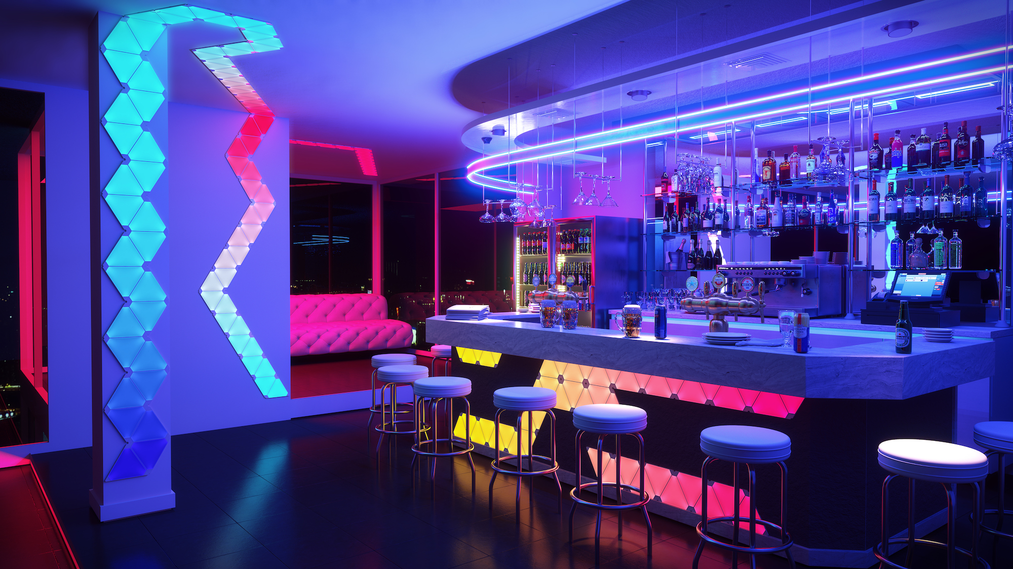 Nanoleaf light panels