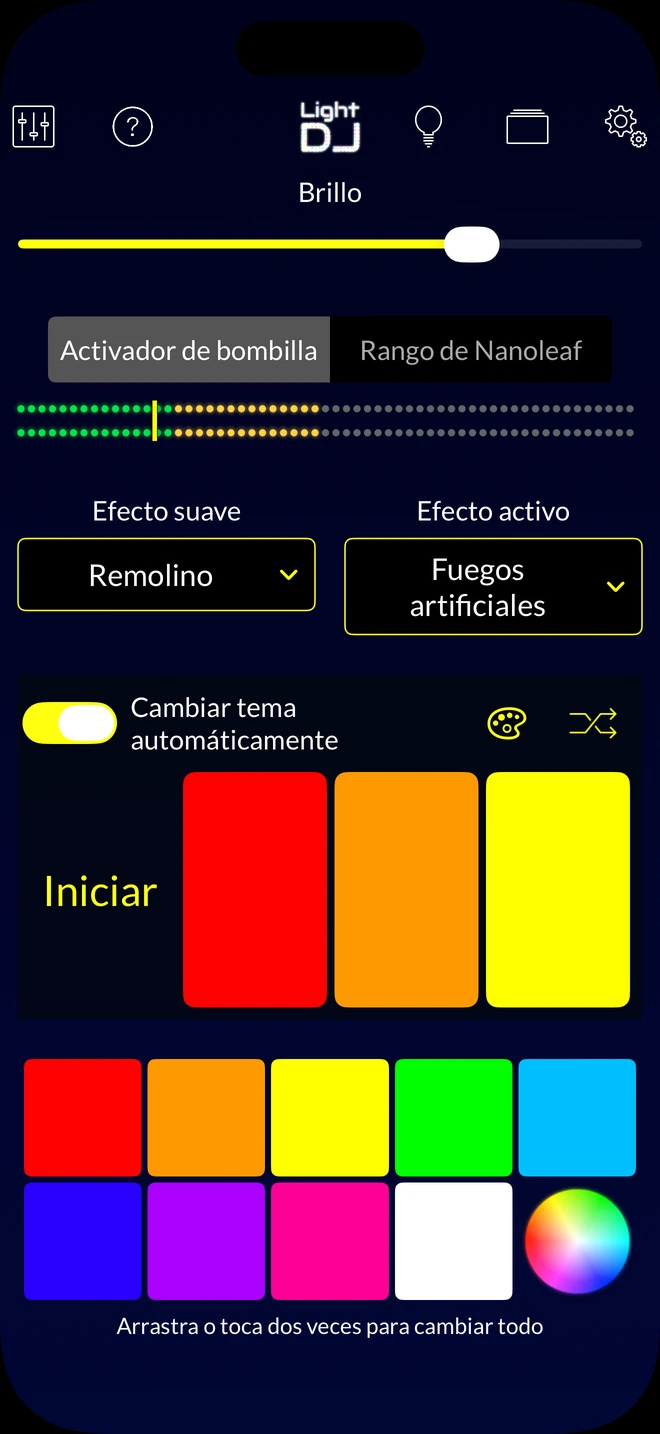 Light DJ música visualizer